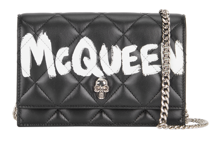 Grafitti Print Crossbody, front view
